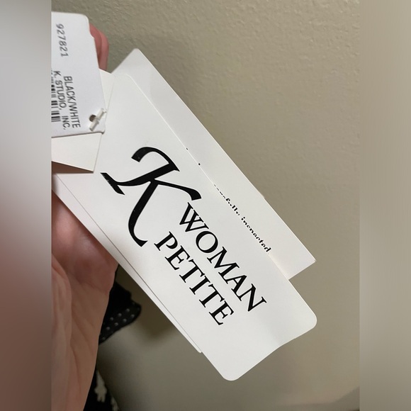 Vintage Floral Black 2 Piece Dress - Picture 12 of 15